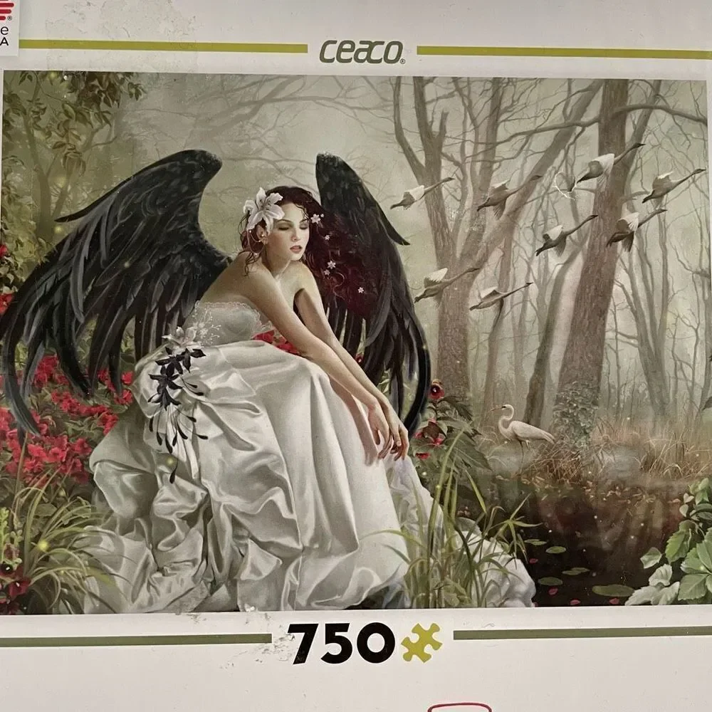 Ceaco Nene Thomas Swan Song 750 Piece Puzzle